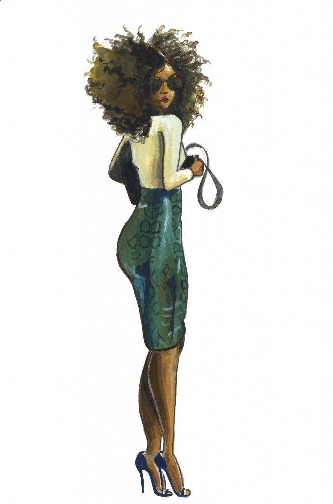 Natural black hairstyles, Cute african american…